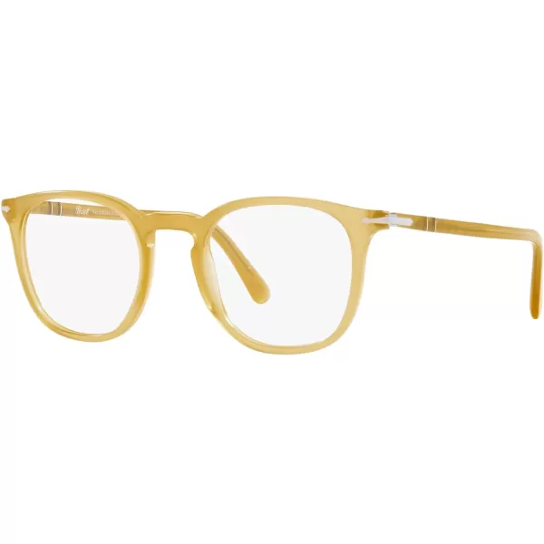 Persol Po3318v Round Prescription Eyewear FramesMieleDemo Lens