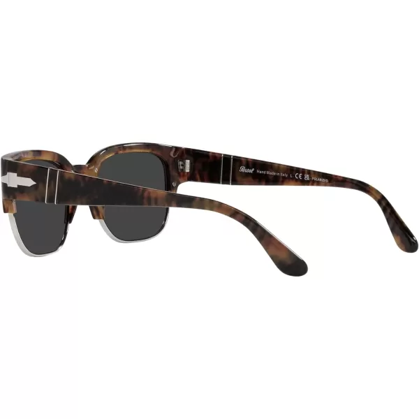 Persol Po3319s Square SunglassesCaffePolarized Black