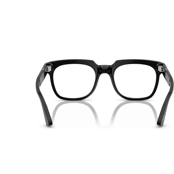 Persol Po3325v Square Prescription Eyewear FramesBlackDemo Lens