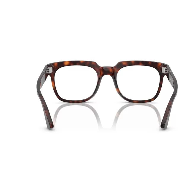 Persol Po3325v Square Prescription Eyewear FramesHavanaDemo Lens