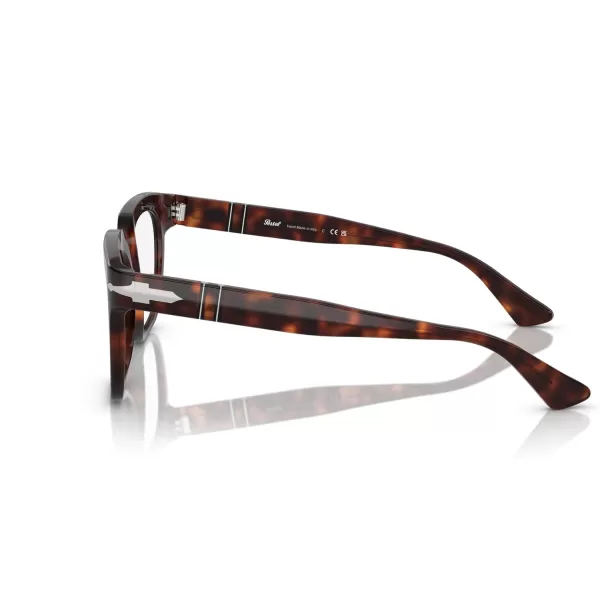 Persol Po3325v Square Prescription Eyewear FramesHavanaDemo Lens