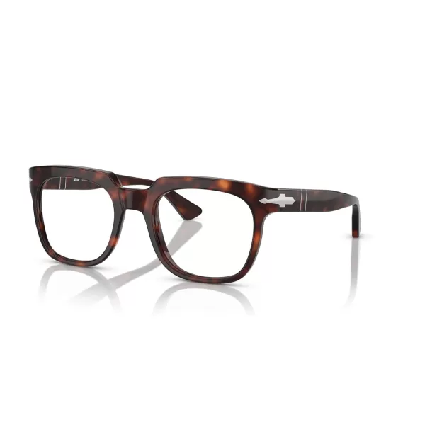 Persol Po3325v Square Prescription Eyewear FramesHavanaDemo Lens