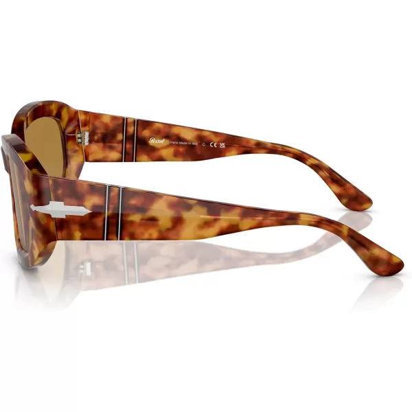 Persol Po3335s Square SunglassesBrown Tortoise