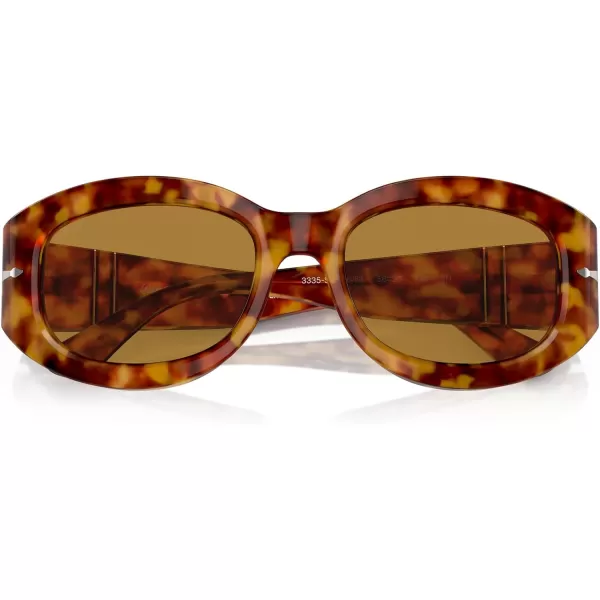 Persol Po3335s Square SunglassesBrown Tortoise