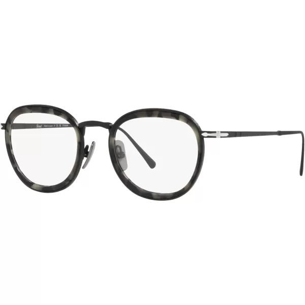 Persol Po5009vt Round Prescription Eyewear FramesBlackDemo Lens