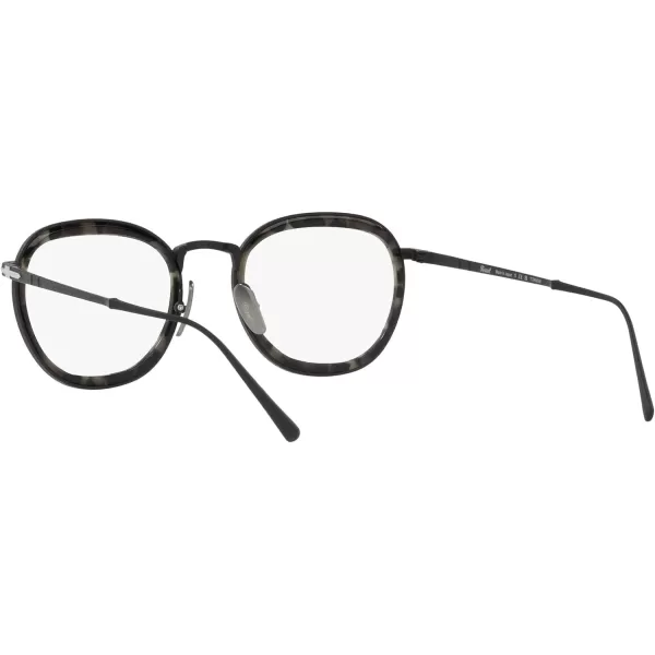 Persol Po5009vt Round Prescription Eyewear FramesBlackDemo Lens