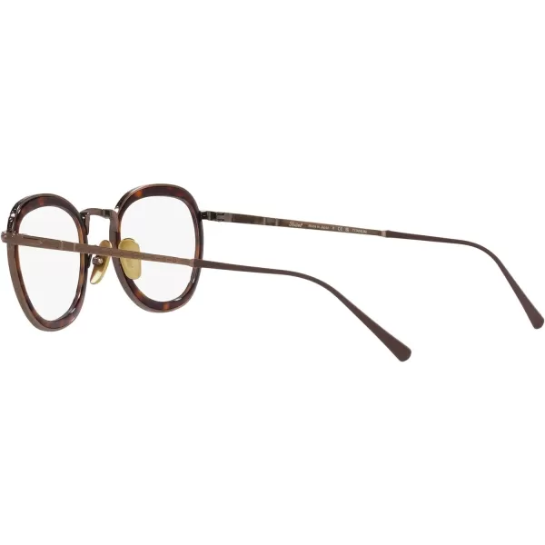 Persol Po5009vt Round Prescription Eyewear FramesBrownDemo Lens