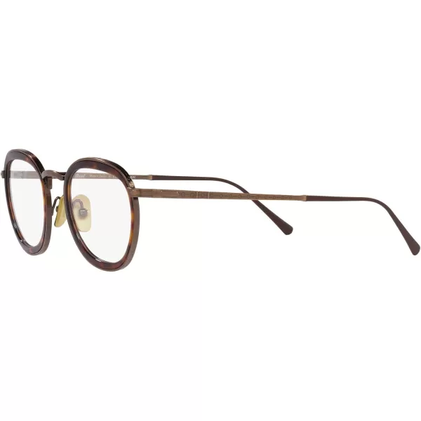 Persol Po5009vt Round Prescription Eyewear FramesBrownDemo Lens