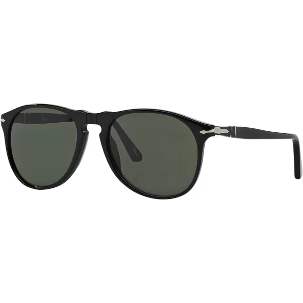 Persol Po9649s Aviator SunglassesBlackGreen