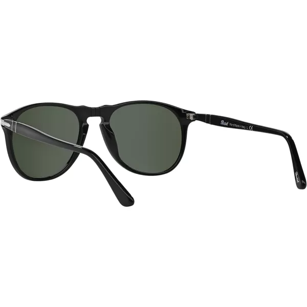 Persol Po9649s Aviator SunglassesBlackGreen