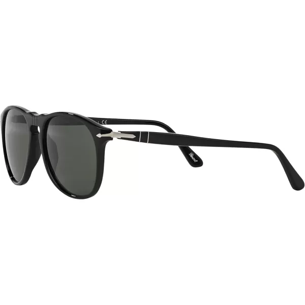 Persol Po9649s Aviator SunglassesBlackGreen