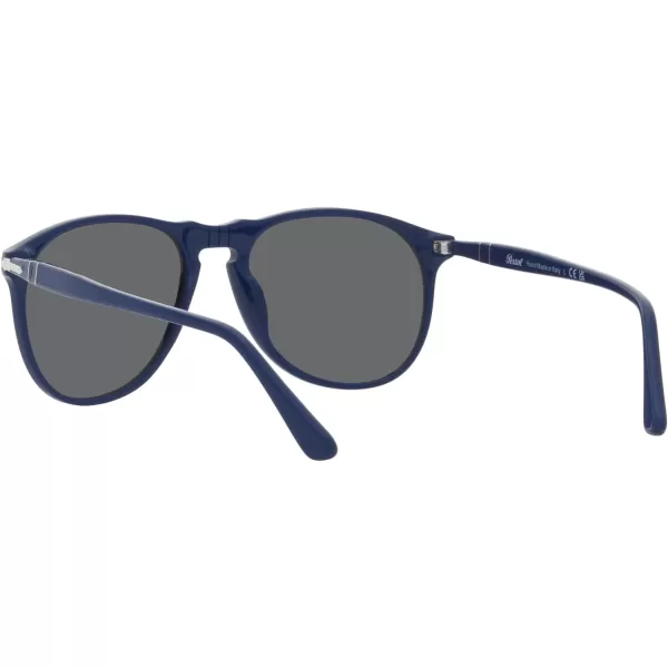 Persol Po9649s Aviator SunglassesBlueDark Grey