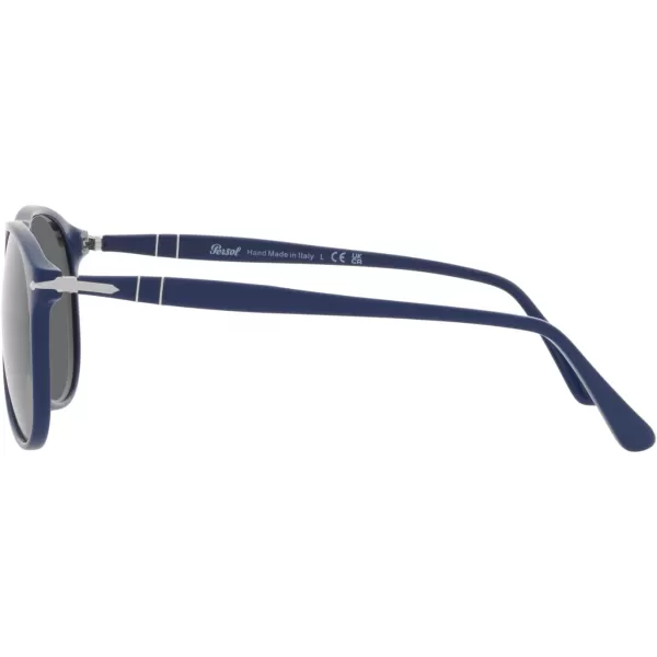 Persol Po9649s Aviator SunglassesBlueDark Grey