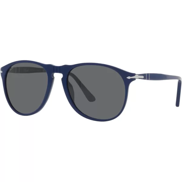 Persol Po9649s Aviator SunglassesBlueDark Grey