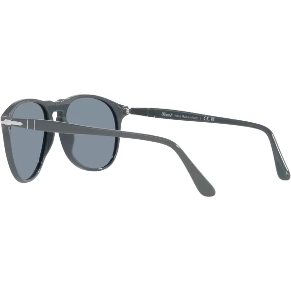 Persol Po9649s Aviator SunglassesGreyLight Blue