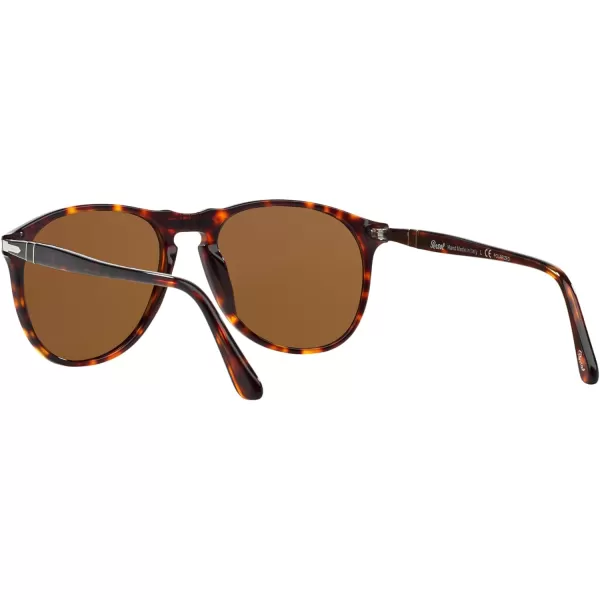 Persol Po9649s Aviator SunglassesHavanaBrown Polarized