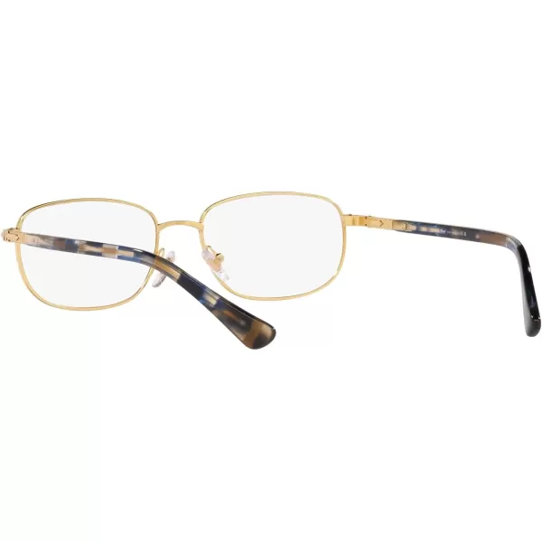 Persol Womens Po1005v Oval Prescription Eyewear FramesGoldDemo Lens