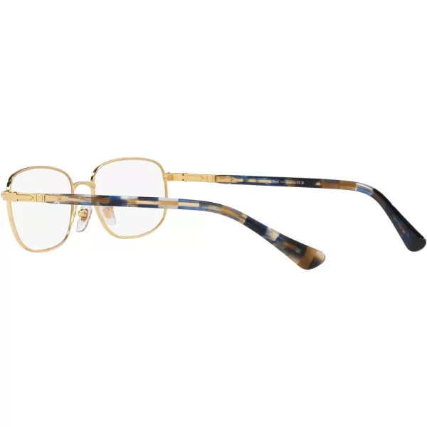 Persol Womens Po1005v Oval Prescription Eyewear FramesGoldDemo Lens