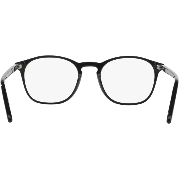 Persol Womens Po3007v Square Prescription Eyewear FramesBlackDemo Lens