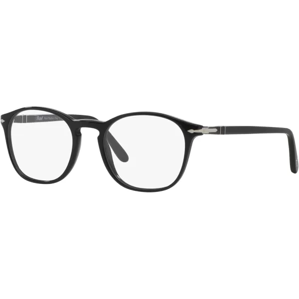 Persol Womens Po3007v Square Prescription Eyewear FramesBlackDemo Lens