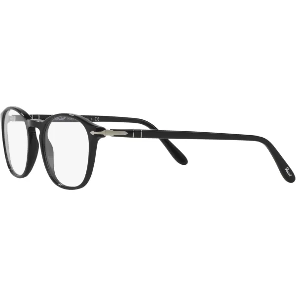 Persol Womens Po3007v Square Prescription Eyewear FramesBlackDemo Lens