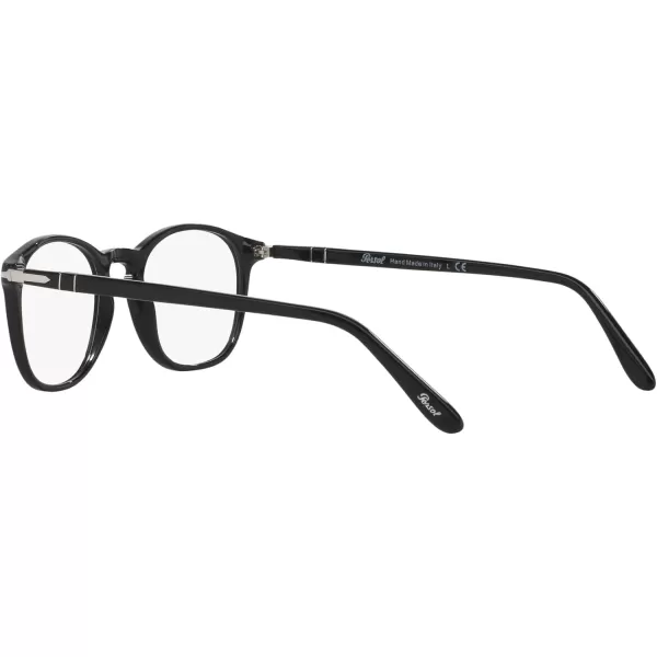 Persol Womens Po3007v Square Prescription Eyewear FramesBlackDemo Lens