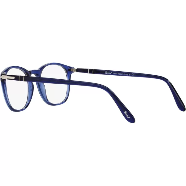 Persol Womens Po3007v Square Prescription Eyewear FramesCobaltoDemo Lens