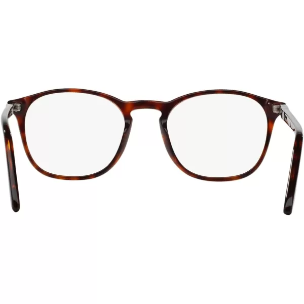 Persol Womens Po3007v Square Prescription Eyewear FramesHavanaDemo Lens