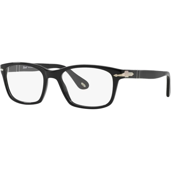 Persol Womens Po3012v Square Prescription Eyewear FramesBlackDemo Lens