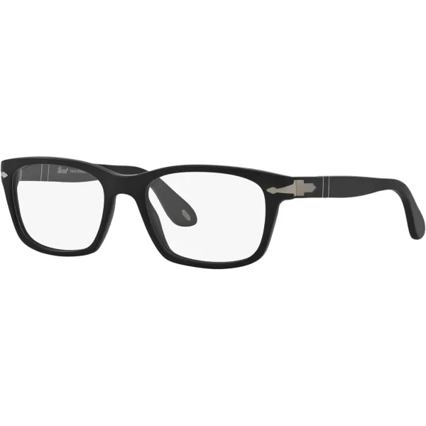 Persol Womens Po3012v Square Prescription Eyewear FramesMatte BlackDemo Lens