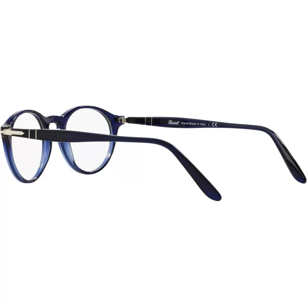 Persol Womens Po3092v Round Prescription Eyewear FramesCobaltoDemo Lens