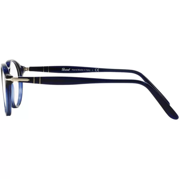 Persol Womens Po3092v Round Prescription Eyewear FramesCobaltoDemo Lens