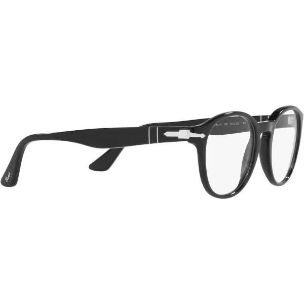 Persol Womens Po3284v Round Prescription Eyewear FramesBlackDemo Lens