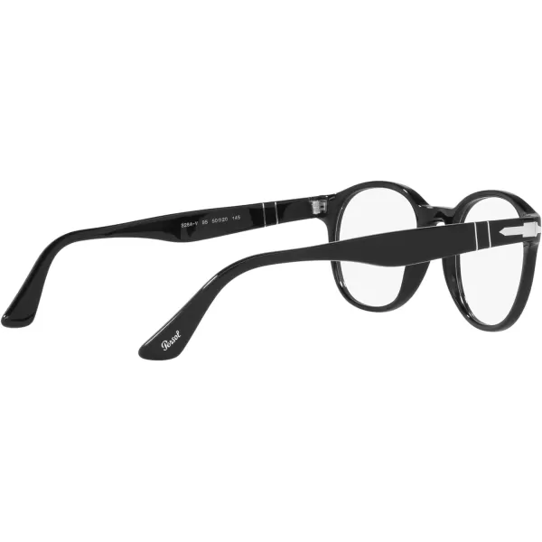 Persol Womens Po3284v Round Prescription Eyewear FramesBlackDemo Lens