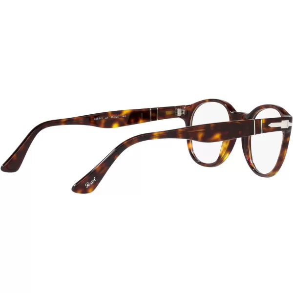 Persol Womens Po3284v Round Prescription Eyewear FramesHavanaDemo Lens