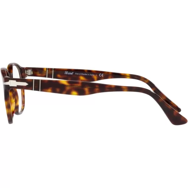 Persol Womens Po3284v Round Prescription Eyewear FramesHavanaDemo Lens