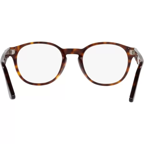 Persol Womens Po3284v Round Prescription Eyewear FramesHavanaDemo Lens