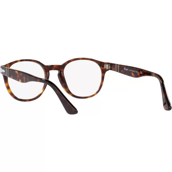 Persol Womens Po3284v Round Prescription Eyewear FramesHavanaDemo Lens