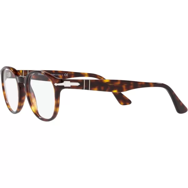 Persol Womens Po3284v Round Prescription Eyewear FramesHavanaDemo Lens