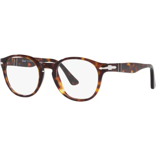 Persol Womens Po3284v Round Prescription Eyewear FramesHavanaDemo Lens