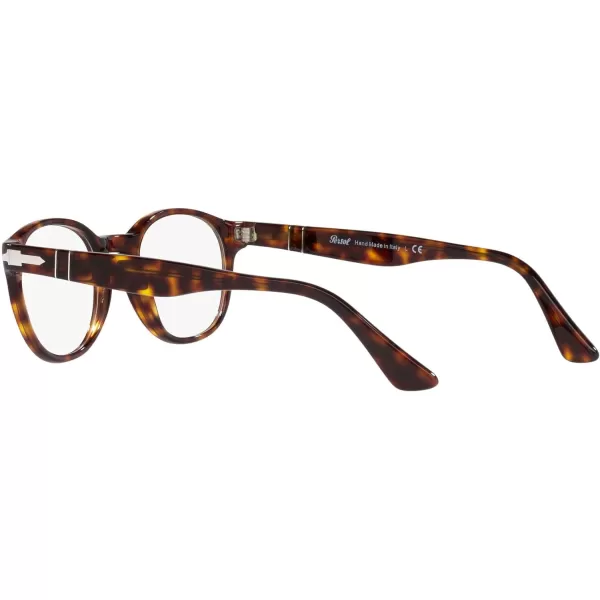 Persol Womens Po3284v Round Prescription Eyewear FramesHavanaDemo Lens