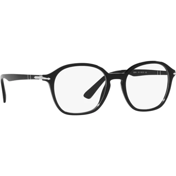 Persol Womens Po3296v Square Prescription Eyewear FramesBlackDemo Lens