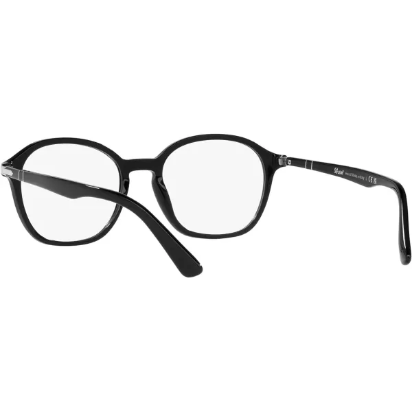 Persol Womens Po3296v Square Prescription Eyewear FramesBlackDemo Lens