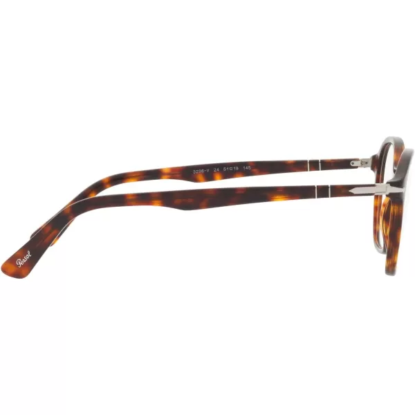 Persol Womens Po3296v Square Prescription Eyewear FramesHavanaDemo Lens