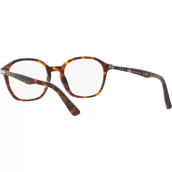 Persol Womens Po3296v Square Prescription Eyewear FramesHavanaDemo Lens