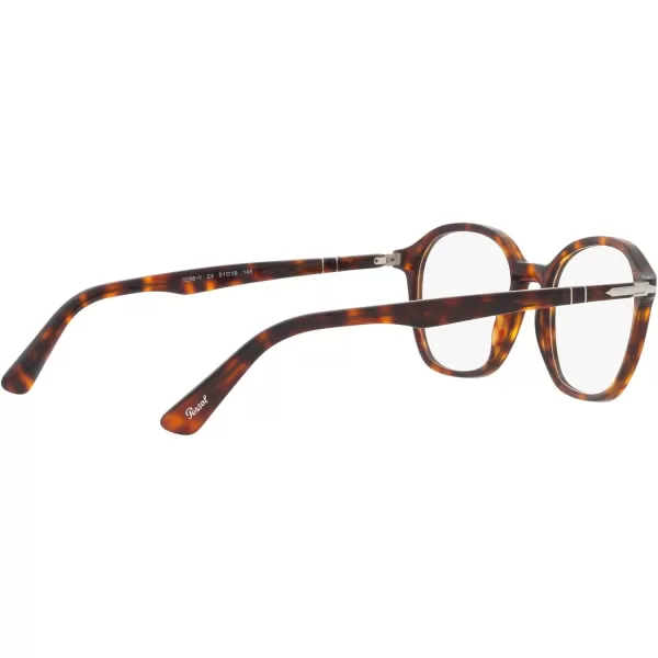 Persol Womens Po3296v Square Prescription Eyewear FramesHavanaDemo Lens