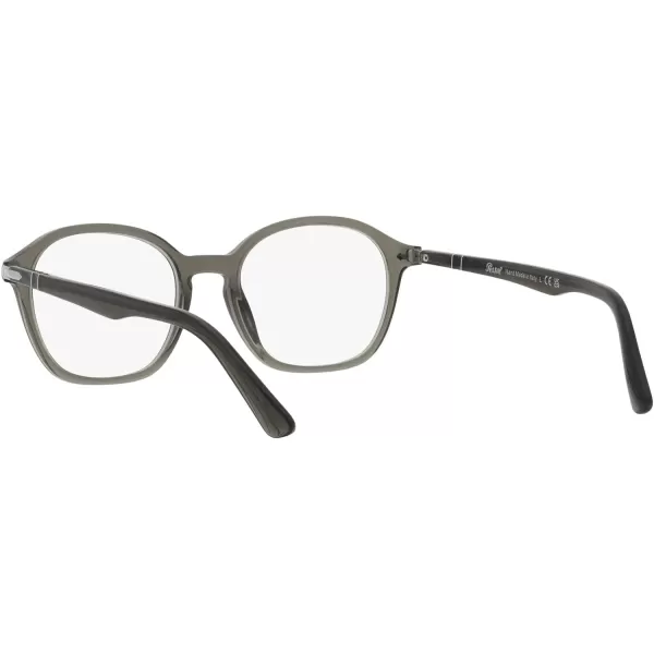 Persol Womens Po3296v Square Prescription Eyewear FramesOpal SmokeDemo Lens