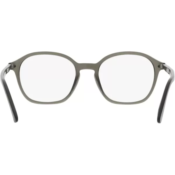 Persol Womens Po3296v Square Prescription Eyewear FramesOpal SmokeDemo Lens