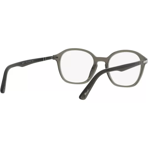 Persol Womens Po3296v Square Prescription Eyewear FramesOpal SmokeDemo Lens