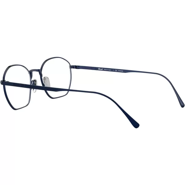 Persol Womens Po5004vt Round Prescription Eyewear FramesBrushed NavyDemo Lens